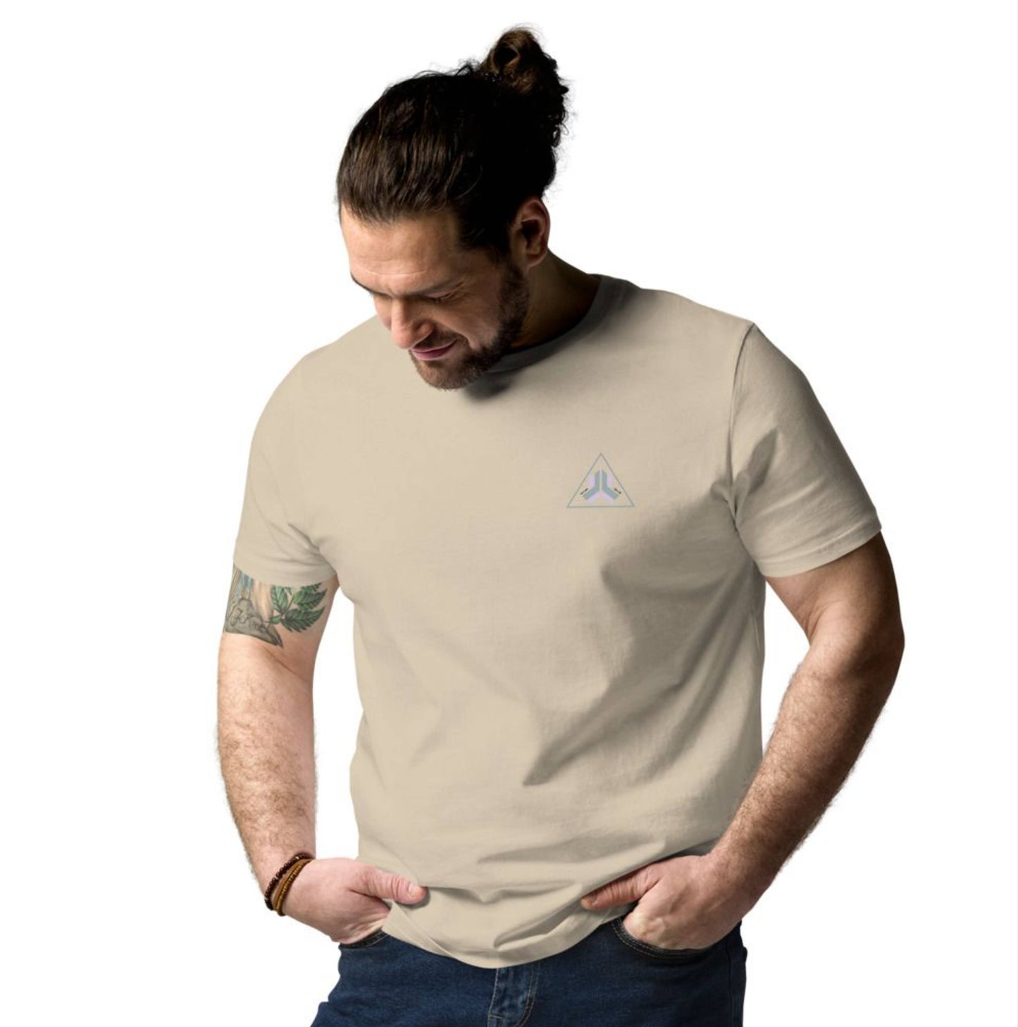 The lonely Mountain - Unisex organic eco cotton t-shirt