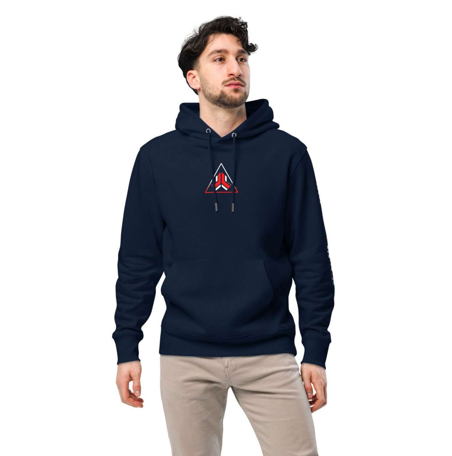 faded triangle P.T.B - Unisex essential eco hoodie