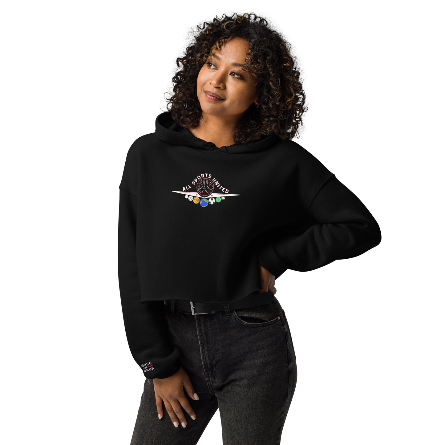 Wings - Crop Hoodie : All Sports United