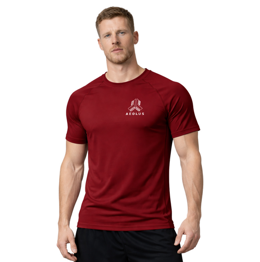 Red Runner - Elite Premium Stretch‑Rashguard