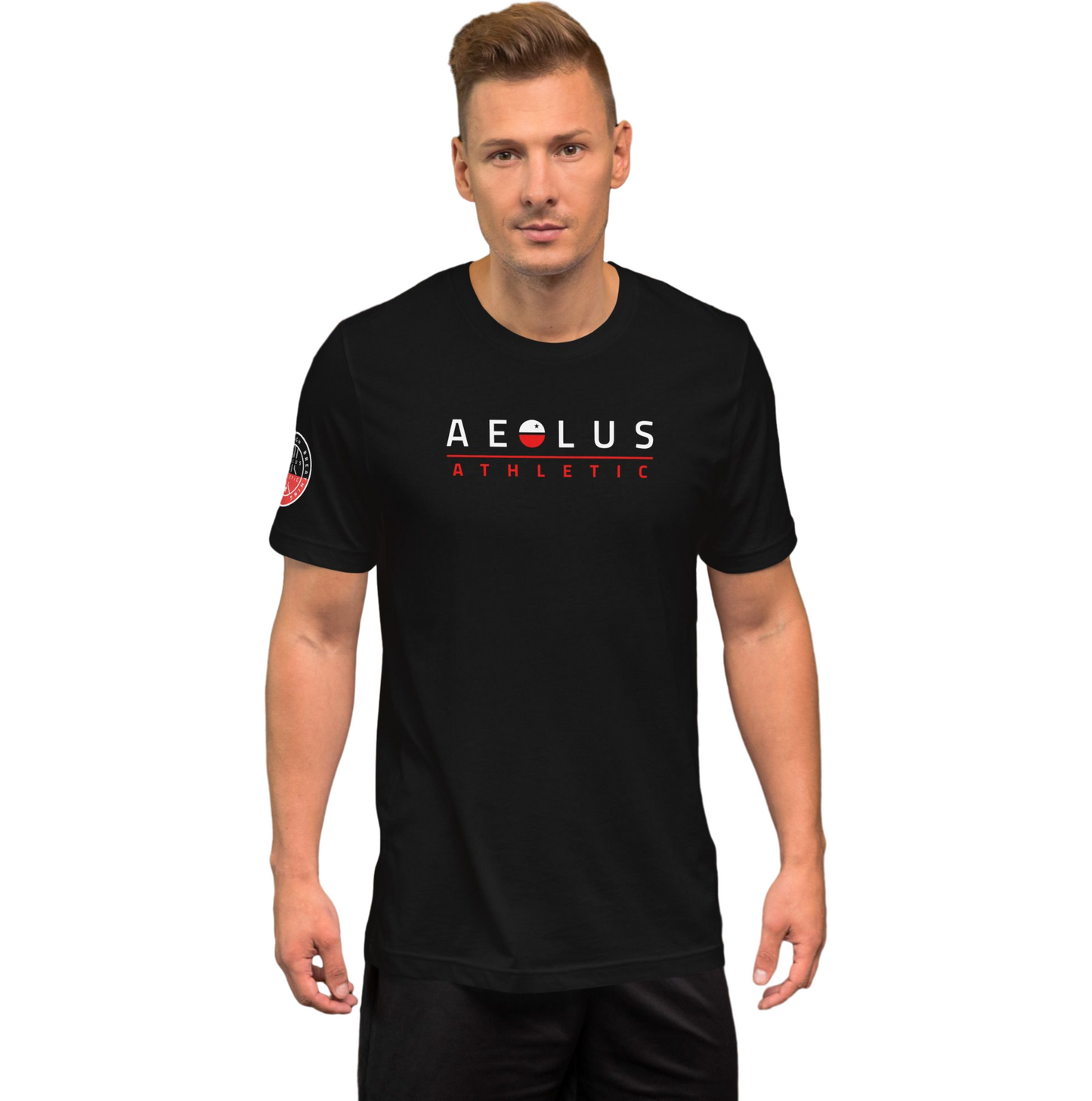 Red & white ball - Unisex Training T Shirt, Pre Shrunk Cotton