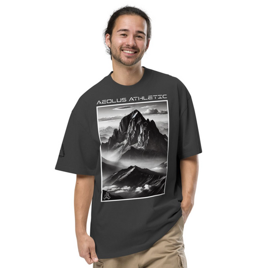 The Mountain - Oversized Vintage Heavyweight Cotton T Shirt