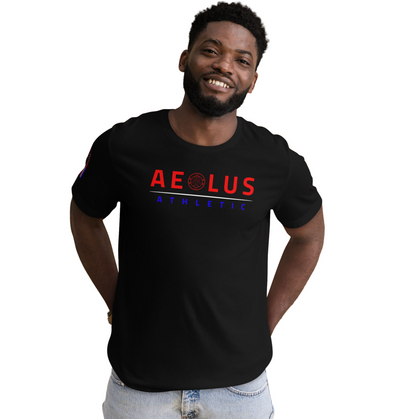 Red, white & Blue - Unisex Training T Shirt, Pre Shrunk Cotton