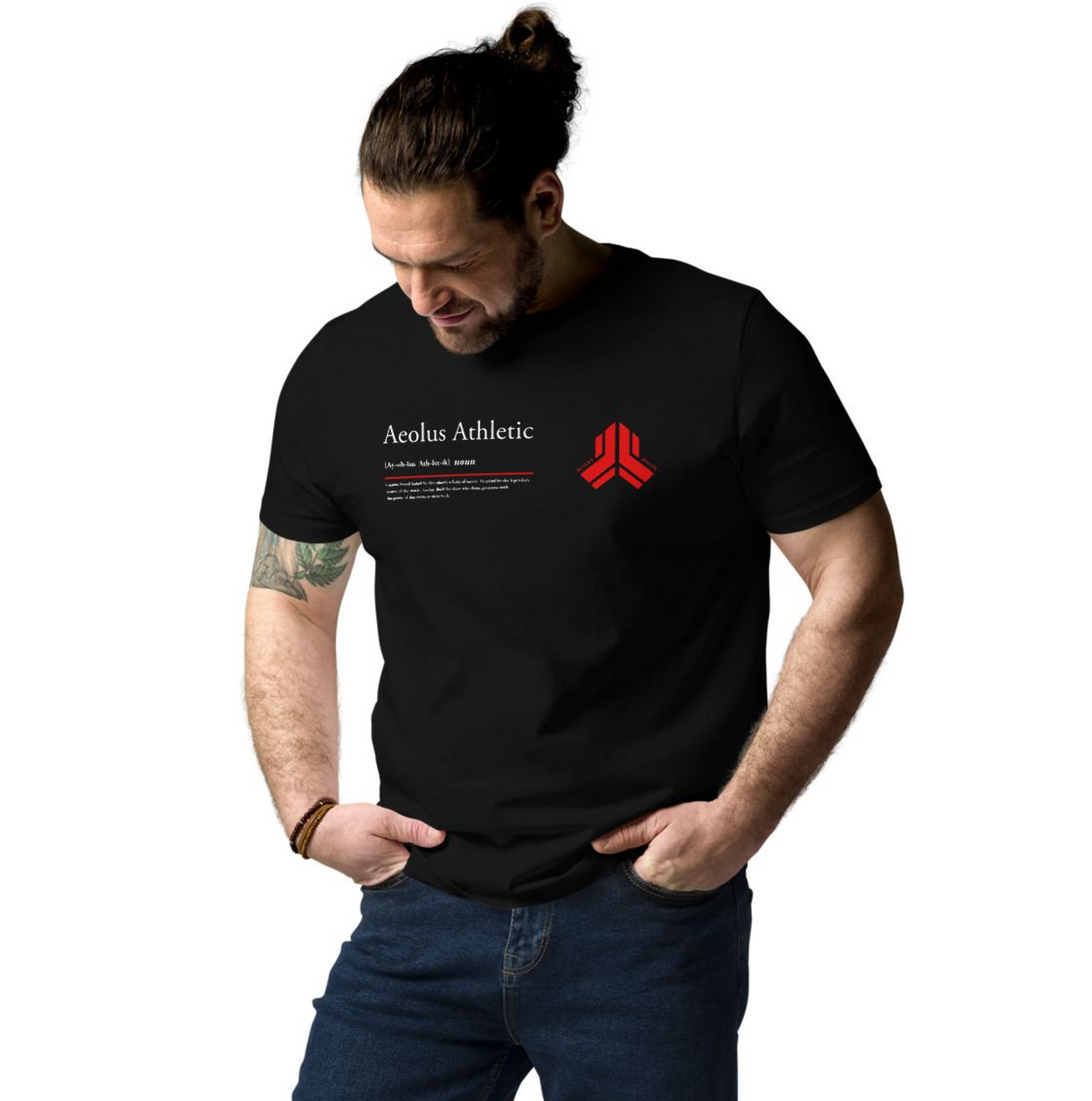 Aeolus Athletic Meaning - Unisex Organic Cotton Eco T Shirt