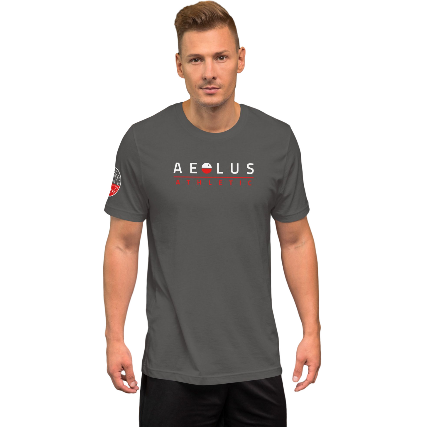 Red & white ball - Unisex Training T Shirt, Pre Shrunk Cotton