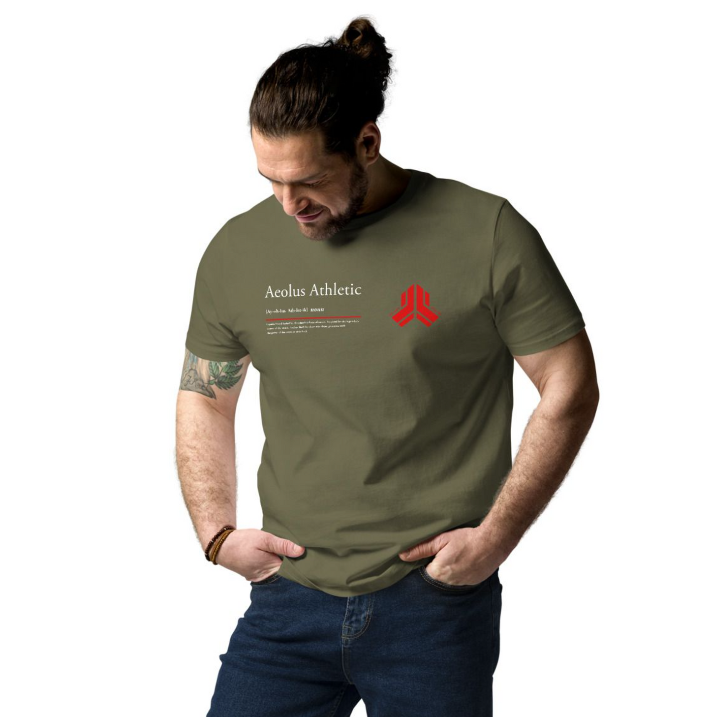 Aeolus Athletic Meaning - Unisex Organic Cotton Eco T Shirt