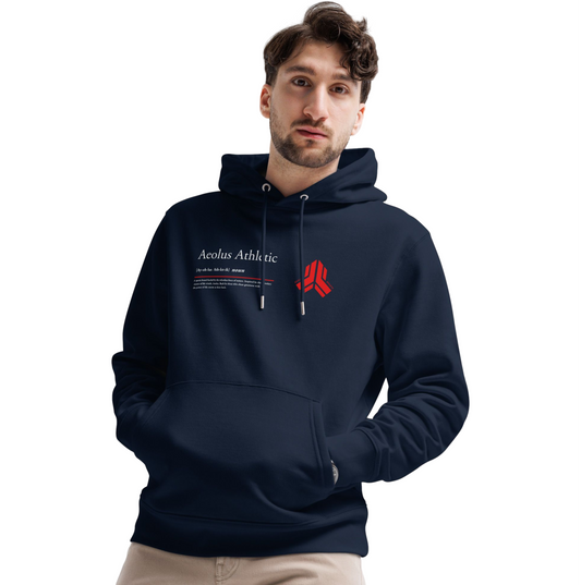 Aeolus Athletic Meaning - Premium Eco Hoodie – 100% Organic Cotton