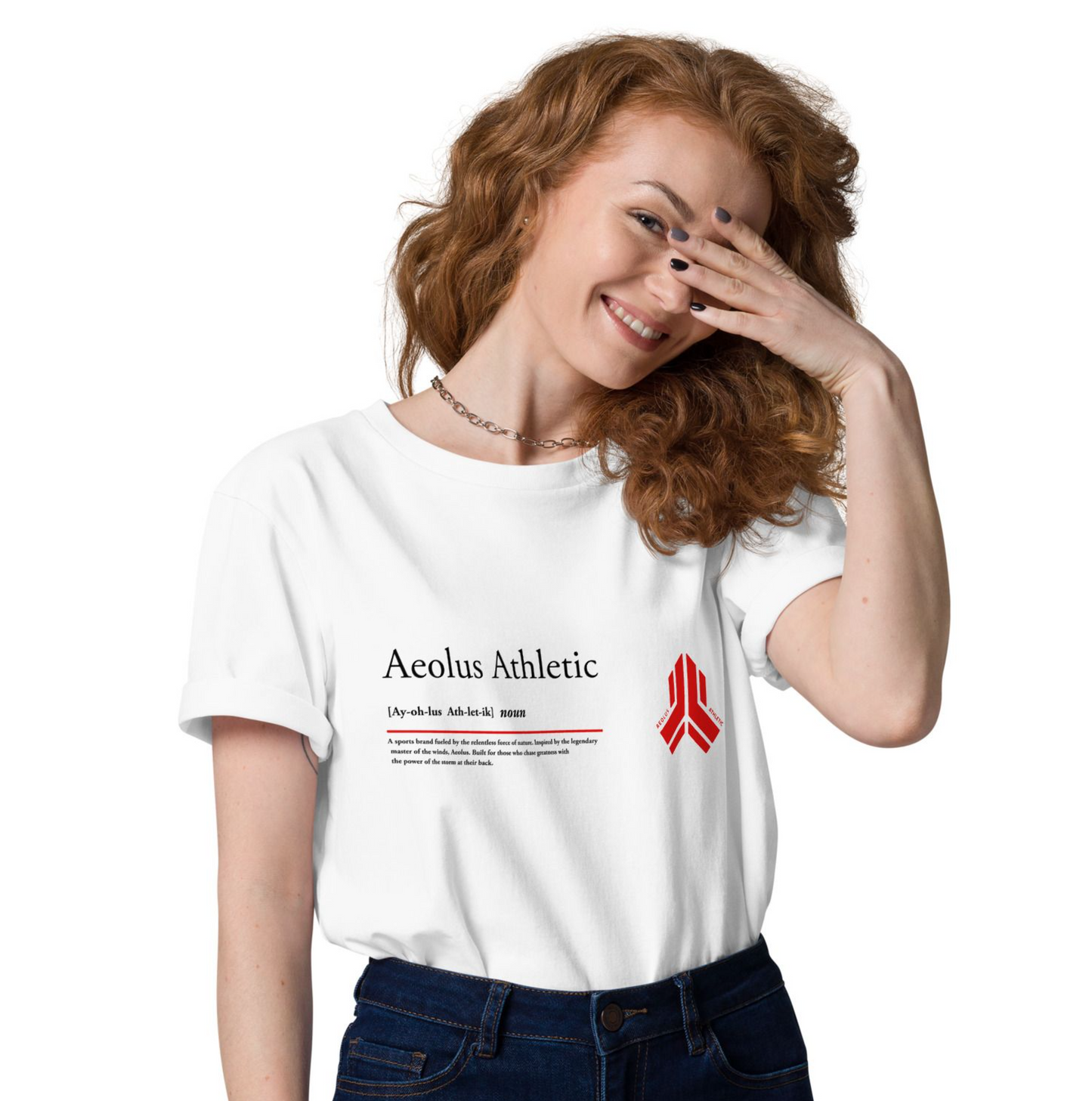 Aeolus Athletic Meaning - Unisex Organic Cotton Eco T Shirt
