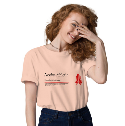 Aeolus Athletic Meaning - Unisex Organic Cotton Eco T Shirt