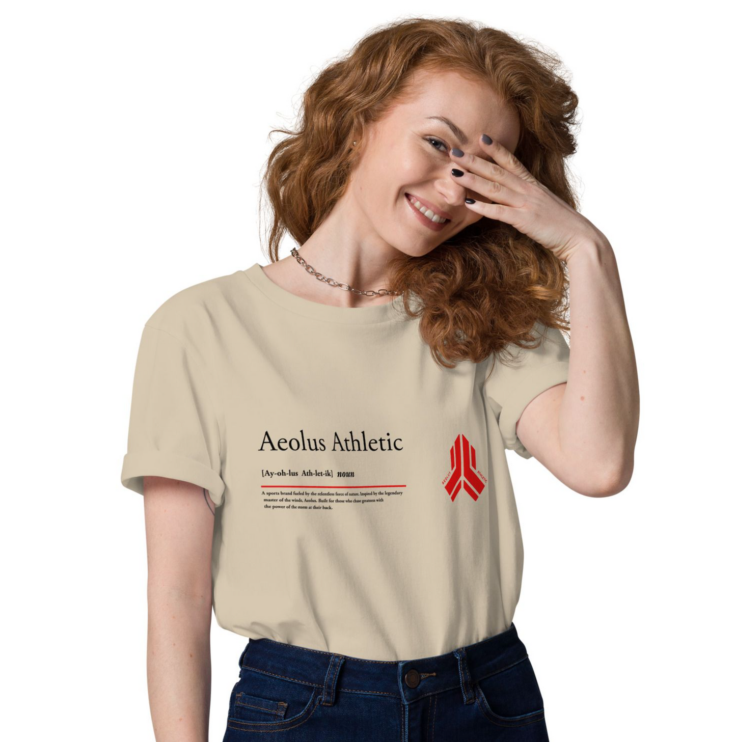 Aeolus Athletic Meaning - Unisex Organic Cotton Eco T Shirt