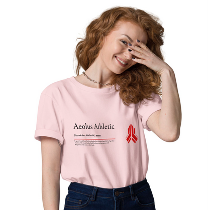 Aeolus Athletic Meaning - Unisex Organic Cotton Eco T Shirt