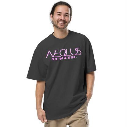 Pink Vibes - Oversized Vintage Heavyweight Cotton T Shirt