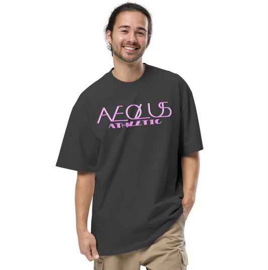 Pink Vibes - Oversized Vintage Heavyweight Cotton T Shirt