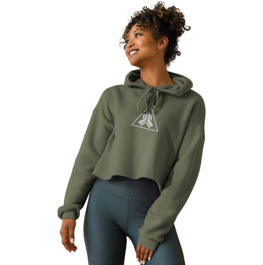 Aeolus Performance - Crop Hoodie (with Embroidery)