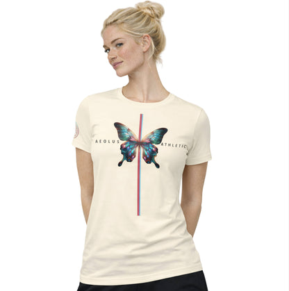 Believing Butterflies - Unisex Training T Shirt, Pre Shrunk Cotton