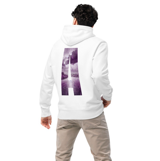 Purple rain - Unisex essential eco hoodie