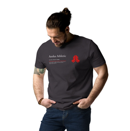 Aeolus Athletic Meaning -  Unisex organic eco cotton t-shirt