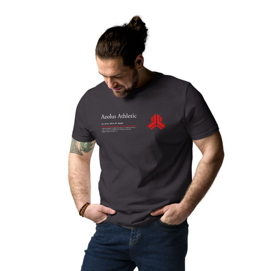 Aeolus Athletic Meaning -  Unisex organic eco cotton t-shirt