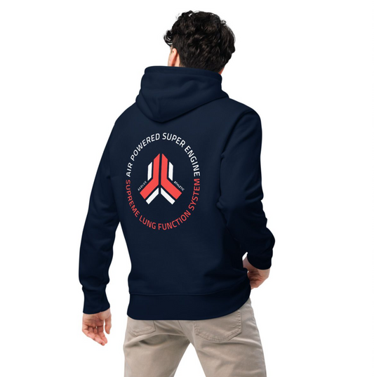 Air powered super engine - Unisex essential eco hoodie