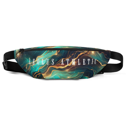 Green and gold marble - Fanny Pack