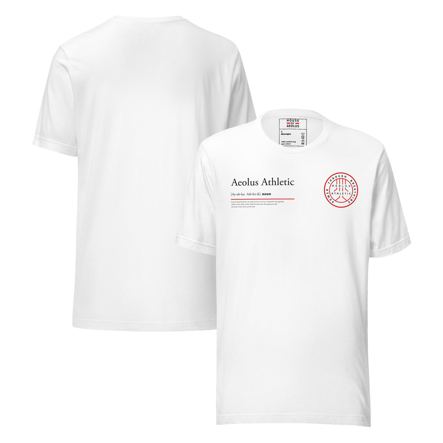 Aeolus Athletic Meaning - Unisex Training T Shirt, Pre Shrunk Cotton